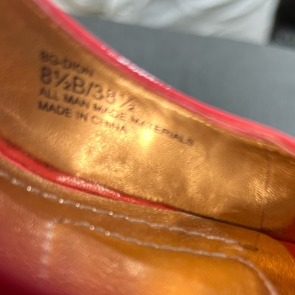 BCBG Orange Open Toe Heeled Pumps - Picture 12 of 13